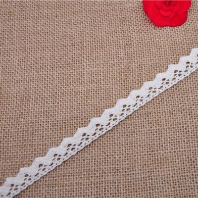 China New Design Cotton 100% White Crochet Lace For Women's Dress for sale