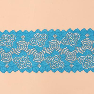 China Viable wholesale new design wide nylon elastic lace for bra for sale