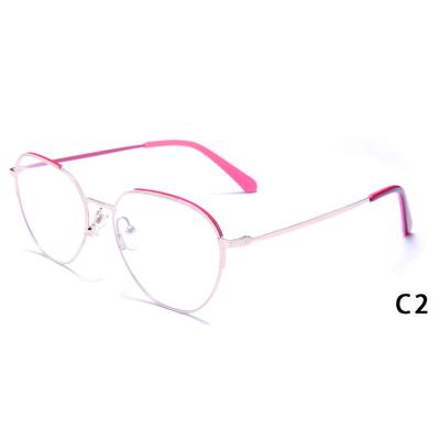 China Other Spectacle Designer Branded Metal Optical Frames Ready To Ship for sale