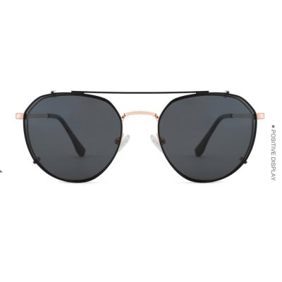 China For Optical Frames Ready Stock Optical Frame High Quality Metal Clip On Sunglasses for sale