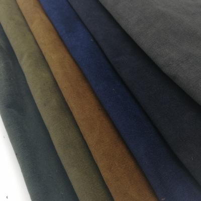 China Wholesale Anti Pill Factory 28 Wales Washed Soft Cotton Stretch Corduroy Fabric for sale