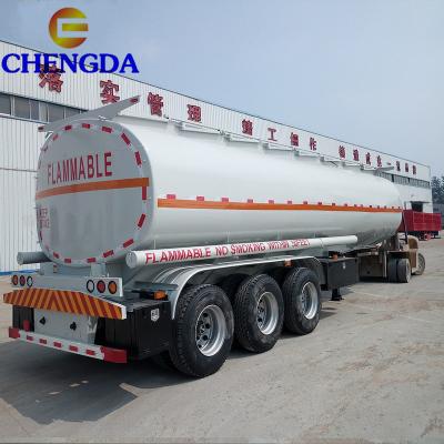 China Truck trailer 36000 liters fuel tanker semi trailer steel tanker for sale for sale