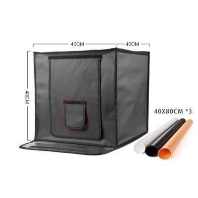 China 40CM Photography Studio Light Portable Foldable Photo Studio Kit Box 40CM en venta