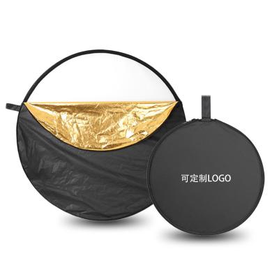 Cina Cloth 110cm 5 in 1 Chromakey Backdrop Collapsible Kit Photographic Reflector for Camera in vendita