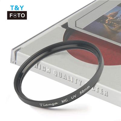 China Market Waterproof Wholesale Camera Tianya Glass Multi Coating UV Filter en venta