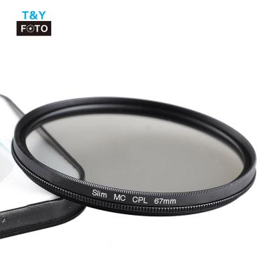 China 40.5-95mm MRC FULL filter 16 layers circular polarizing filter for 67mm camera en venta