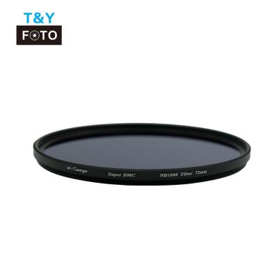 China 49-86mm Waterproof Wholesale Camera Lens 10 Stop ND1000 Optical Neutral Density Filter en venta