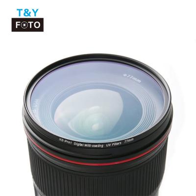 China Wtianya 57mm 58mm Camera MC Optical Glass 52mm Thin UV Filter zu verkaufen