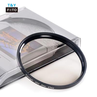 China Glass Neutral Density Filter ND2+ ND4 +ND8 Filter Kit 49mm ND Filter for sale