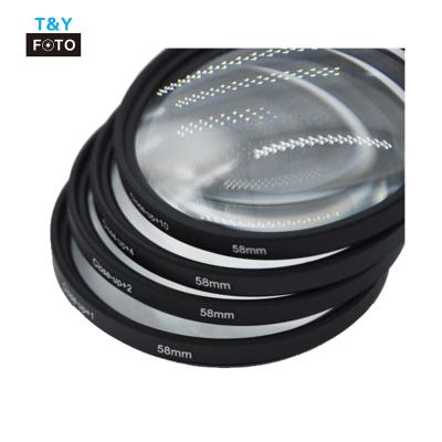 China Professional High Quality Optical Glass Tianya #1 #2 #3 #4 #8 #10 49mm 52mm 62mm End Up Lens Filter Kit zu verkaufen