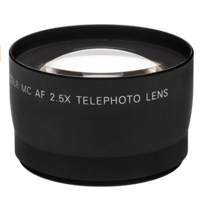 中国 China wholesale wide angle telephoto camera lenses 0.45x +2.5x digial camera lenses for various digital cameras 販売のため