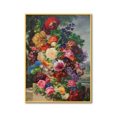 China Europe Made In China Fresh Flowers Cross Stitch Kit Counted Embroidery Set Wall Decor NCMF326 for sale