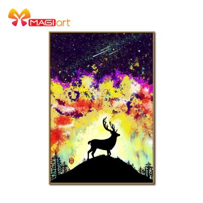 China European Cross Stitch Kits Embroidery DIY 11CT 14CT Stamped Kit Counted Set For Home Decoration Patterns Animals NCMA011 for sale