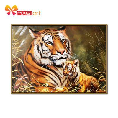 China European cross stitch kit embroidery handwork home decoration painting cross stitch tiger NCMP067 for sale