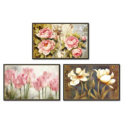 China European Cross Stitch Kits Embroidery DIY 11CT Stamped Kit and 14CT Counted Set for Home Decoration Patterns Flowers NCMF006 for sale