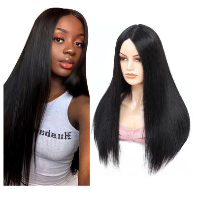 China Wholesale Straight Wave For Color Women 150% 180% Density Cuticle Aligned Straight Brazilian Virgin Hair Lace Front Wigs With Baby Hair for sale