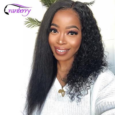 China New Arrival Virgin Wet Wave Curly Curly Remy Pixie Cut Afro Kinky 13x4 Lace Front Short Bob Indian Human Hair Wig Bundle Set for sale