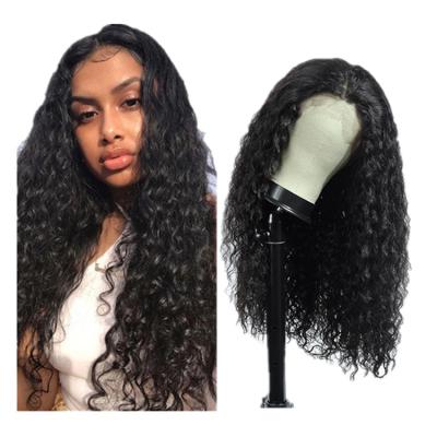 China Wholesale Water Wave For Women Hd Unprocessed Virgin Remy Color Raw Indian Hair 30 Inch Water Wave 360 ​​Lace Frontal Wig for sale