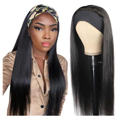 China Wholesale extensions straight unprocessed india straight hair band wig of one weave distributor raw indian virgin remy yaki for sale