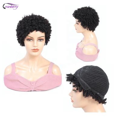 China 613 HD Curly Curly Transparent Front Bangs Human Virgin Preplucked Cuticle Aligned Full Lace Wig Bouncy Chinese Hair for sale