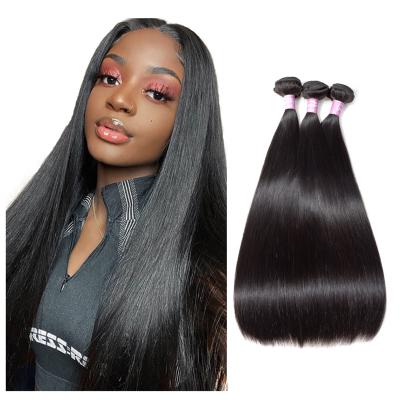 China Wholesale Straight Sellers Remy Cuticle Aligned Straight Extension With Closure Brazilian Virgin Hair Weaves Bundles for sale