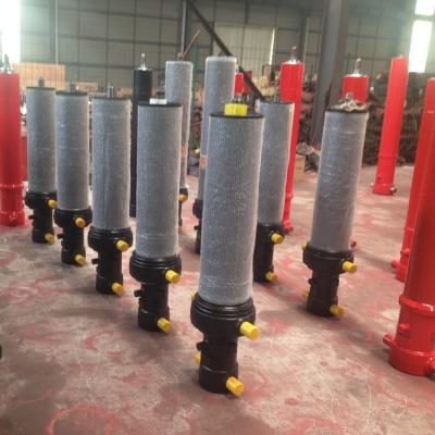 China 1020 steel car lift hydraulic cylinders / telescopic clinders for tippers FC Fe cylinders for sale