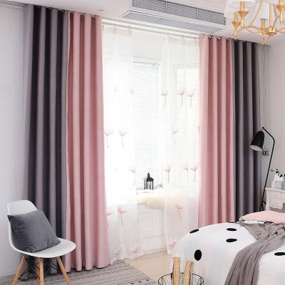 China Direct Selling Polyester Blackout Curtains Insulated Living Room Printing And Dyeing Curtains for sale