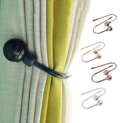 China Eco - Friendly European Direct Selling Alloy Metal Plating Curtain Hook for sale