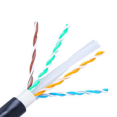 China Networking cat6 utp cables outdoor utp cat6 cat6 lan cable outdoor solid copper ethernet cable for sale