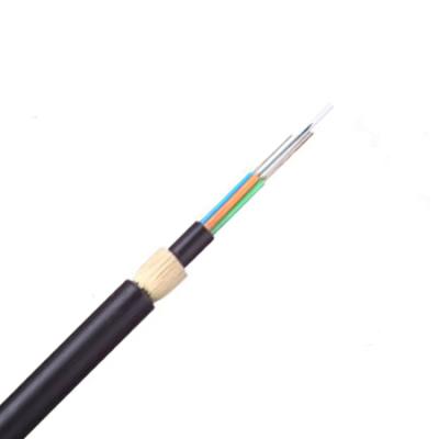 China FTTX g652d 48 core aerial adss fiber optic cable Kevlar reinforced cable for sale