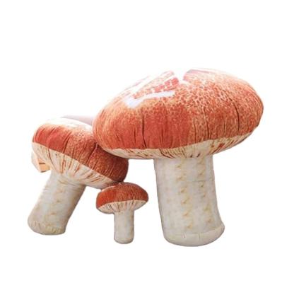 China Wholesale Gift Realistic Mushroom Stuffed Plush Toys Creative Mushroom 3D Blanket for sale