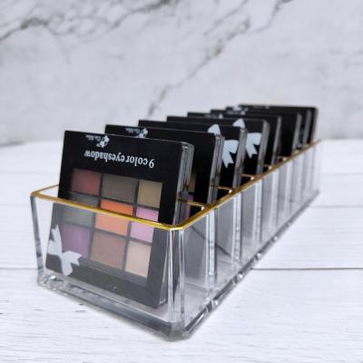 China Good Quality Acrylic Organizer ACRYLIC Eyeshadow Palette Eyeshadow Palette Holder for sale