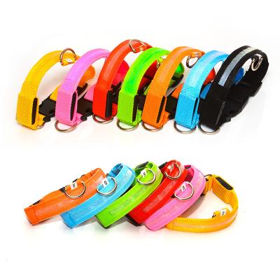 China Other Luminous rechargeable LED filament luminous collar pet collar for sale