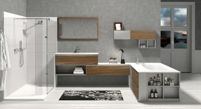 China Luxus-Badezimmer Vanity Schrank Home Center Badezimmer Schrank Set zu verkaufen