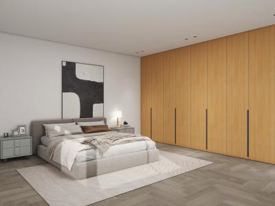 China Möbel für das ganze Haus Anpassung Komplett modernes Design Holz Melamin / Lack Modular Küchenschrank zu verkaufen