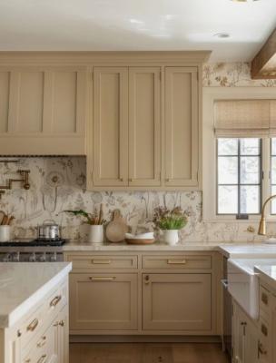 China White Shaker Kitchen Cabinet Classic Kitchen Cabinet Custom French Wooden Kitchen Cabinets for sale