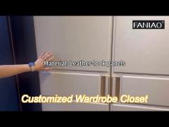 european style customized wardrobe closet white walk in closet design