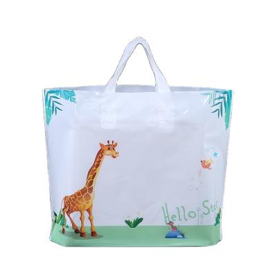 China Best Recyclable Selling Biodegradable Plastic Bags Customized Full Color Printing Plastic Shopping Bag for sale