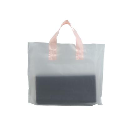 China Factory Manufacture Disposable Buckle Buckle Bag Durable Soft Buckle Handle Plastic Shopping Bag for sale