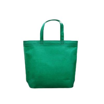 China Custom Reusable Reusable / Folding / Eco-friendly Nonwoven Foldable Shopping Bag Grass Green Environmental Protection Grocery for sale