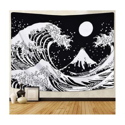 China Minimalist Factory Directly Supply Bohemian Tapestry Diy Polyester Decorative Wall Hang Custom Bedroom Psychedelics Tapestry Wholesale for sale