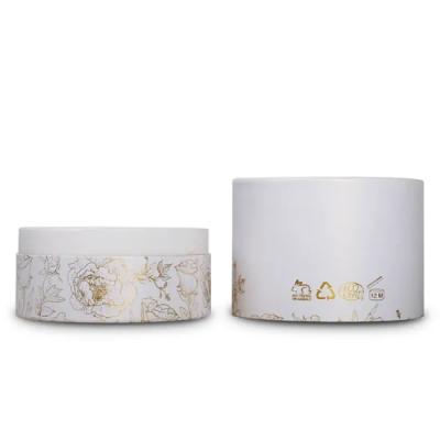 China Gift Handmade Candle Packaging Paper Box With High Lid Around The Paper Box for sale