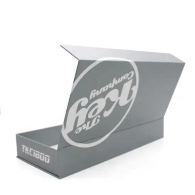 China Recycled Materials Custom Book Shaped Gift Box Custom Printing Paper Flip Magnetic Book Shaped Gift Box for sale