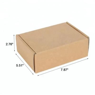 China Other Custom Corrugated Gift Shipping Brown Kraft Paper Kraft Paper Box for sale