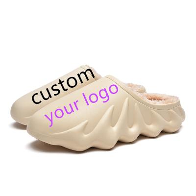 China Factory Male Foot Cushioning Wear Home Slides Custom Logo Warm 450 Fashion Fur Yeezy Foam Runner For Women for sale