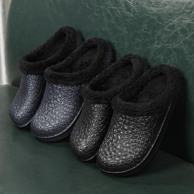 China Fashion Trend Factory Wholesale Ladies Bedroom Flat Slides Fashion Winter Fur Slides Warm Plush Fur Slippers For Women for sale