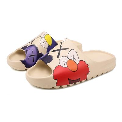 China Hot Sale Cute Anti-Smell Indoor Slippers Custom Slides Shoes Cheap Price With White Logo Slippers for sale