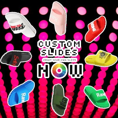 China Custom House Slippers Logo Slides Slippers Footwear Elegant Light Bubble Designer House Slippers Air for sale