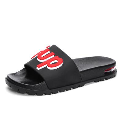 China Factory Price Custom Air Cushion Slippers Custom Logo Rubber Slide Sandal Cheap Custom Shoes Designer Shoes for sale