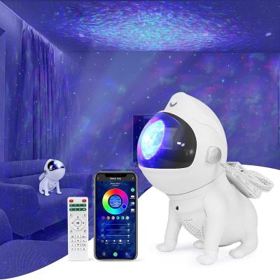 China 2022 New Model Modern Space Dog Night Sky Led Star Light Projector Nebula Space Smart Home Lights for sale